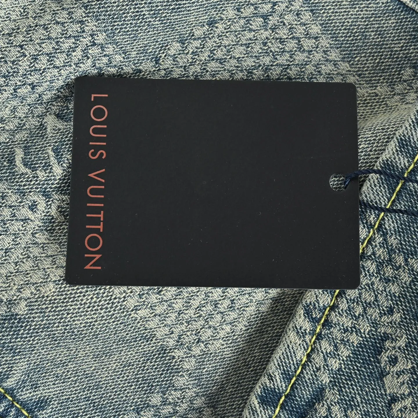 Louis Vuitton/Louis Vuitton checkerboard denim jacket